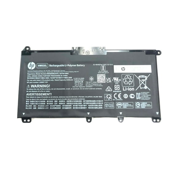 New Genuine HP 240 G9 245 G9 250 G9 41Wh Battery HW03XL