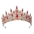 thumbnail image 1 of Corona de princesa para mujer, disfraz de reina de princesa, corona de diamantes de imitación de cristal para novia, niña, damas, bodas, bailes, fiestas de cumpleaños, regalo para mujeres, 1 of 5