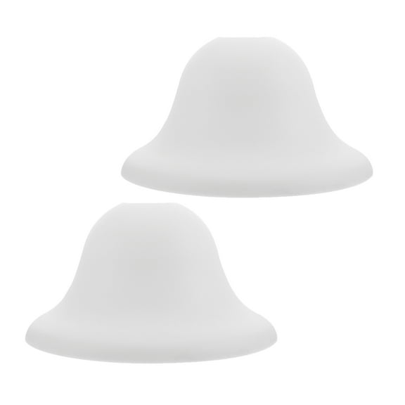 Raindrops Plastic Mushroom Lampshade for Home Eyefriendly Illumination 2Pcs