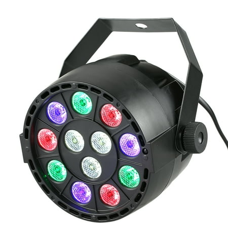 12 LED Par Stage Light 20W LED RGBW DMX 512 Dream Color Light for DJ Show Home Party Ballroom Bands