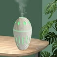 thumbnail image 3 of Humidificador eléctrico con luces, 300ml Mute Portable Humidificador Difusor de aire para mesa Viaje Dormitorio Hogar Blanco Gloria Difusor Esencial, 3 of 7