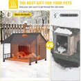 thumbnail image 6 of Aivituvin Outdoor Dog House Insulated Large Puppy Kennel with Metal Frame 47.2" L, 6 of 6