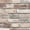 Color 4, variant on Peel and Stick Wallpaper Distressed Vintage Brick Wall Soft Beige White Gray Tones 24in x 118in Contact Paper Removable Self Adhesive Wall Mural Wall Decor for Bedroom Kitchen Cabinets