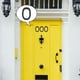 thumbnail image 4 of Números de puerta de casa de acrílico de 5 pulgadas de alto, letreros modernos negros para puerta de casa. Cero, 4 of 9
