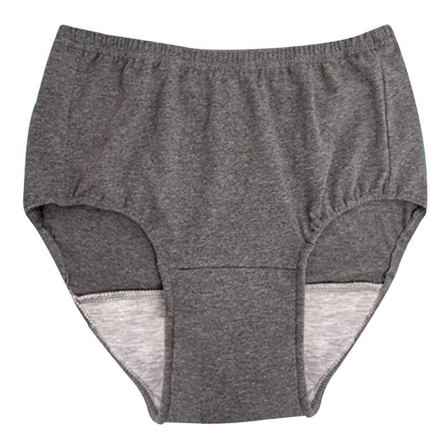 mmirethe sous-Vêtements Lavables pour Hommes pour Incontinence Culottes Réutilisables Pantalon 300CC Gris Foncé LL 1Ensemble