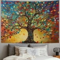 thumbnail image 2 of Orinice Colorful Leaves Tapestry Wall Hanging Unique Style for Home Decor, Graphic Tapestries for Living Room Bedroom Apartment Farmhouse Dorm, Various Sizes Available 40x60inch, 2 of 6