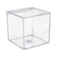 thumbnail image 1 of Caja de regalo de acrílico transparente, cajas de almacenamiento transparentes, contenedores cuadrados, caja de dulces 6cm, 1 of 9