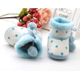 thumbnail image 5 of HUANBAI Baby Girls Boys Soft Booties Snow Boots Toddler Warming Shoes 12, 5 of 7