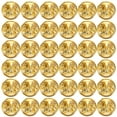 thumbnail image 1 of Shisuyan 100 Pcs Pin Locks Copper Pin Backs For Brooches Elegant Craftsmanship For Business Meetings, 1 of 9