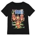 thumbnail image 1 of Iron Man  Adult Iron Man Fist Comic Cover T-Shirt, 1 of 2