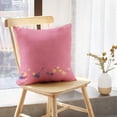 thumbnail image 5 of LALILO Throw Pillow Covers Pink Minimal Geometric Cover Future Cushion Cover 18" x 18", 4401 Pack, 5 of 6