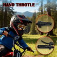 thumbnail image 4 of Kids Electric Dirt Bike with LED Safety Lights, 15 MPH Max, 3-Speed Parent Control, 24V Motorcycle, Durable 250W Gear-Safe Motor, Red, 4 of 8
