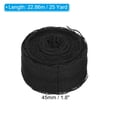 thumbnail image 2 of Uxcell Cinta de encaje de 1.8" de ancho y 25 yardas para manualidades, envoltura, vestido, decoración DIY, negra, 2 of 6