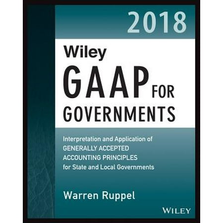 Wiley GAAP For Governments 2000 Interpretation And Application Of
Generally Accepted Accounting Principles For