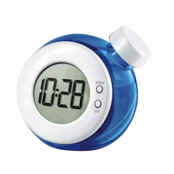 Water Energy Clock LED Display Clock Water Jar Clock No Battery Include(Blue)