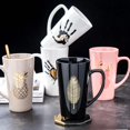 thumbnail image 2 of Mug Coffee Cup Cute Drinking Cup Ceramic Cup Gift Box Set Also Can Be Used For Microwave Heating, 2 of 9