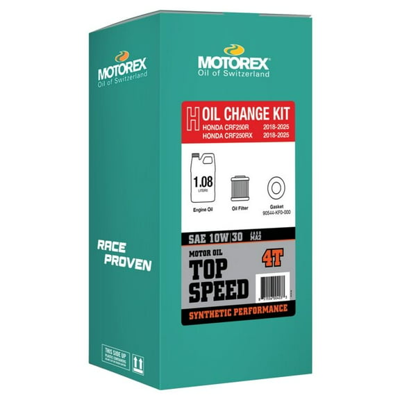 TOP SPEED OIL CHANGE KIT 1.08L 10W/30 HON