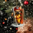 thumbnail image 5 of Hometravel Firefighter Ornament Collection 2025, First Responder Themed Hanging Decor, Tribute Decoration for Tree, Gift, Memorial Display, 5 of 5