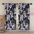thumbnail image 5 of Blackout Kids Curtains,Pioneer Flower Floral Print Pattern Childrens Insulated Curtains Set Of 2,Bedroom Essentials,Toddler Room Decor 52"x63", 5 of 5