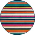 thumbnail image 2 of Rugs.com Azalea Collection Rug – 3 Ft Round Multi Medium Rug Perfect For Kitchens, Dining Rooms, 2 of 8