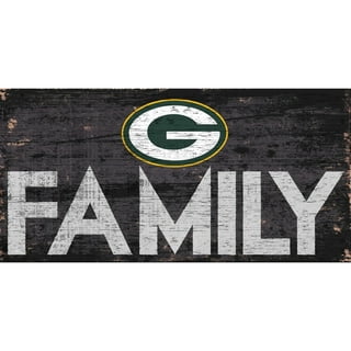 Packers Heritage Logo Round Wood Sign