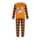 thumbnail image 1 of Family Matching Halloween Pajamas Set, Halloween Pumpkin Print PJs Sets 2 Pieces Loungewear Sleepwear Adult Kids, 1 of 3