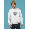 thumbnail image 2 of Atlanta Georgia Stamp Grunge  Sweatshirt Men -Image by Shutterstock, Male Small, 2 of 4