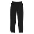 thumbnail image 2 of Hanes EcoSmart Boys' Fleece Jogger Sweatpants Black XL, 2 of 4