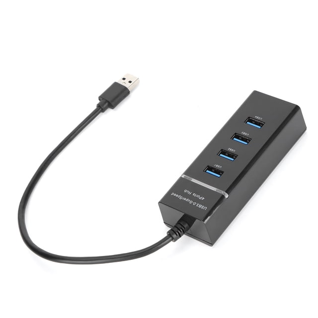 USB 3.0 HUB, ABS 5Gbps Intelligent Rappel USB Port Expander pour / OS X / pour n'Importe Où