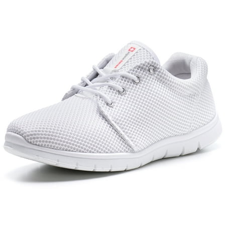 Alpine Swiss Kilian Mesh Sneakers Casual Shoes Mens & Womens Lightweight (Best All White Shoes Mens)