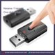 thumbnail image 3 of Adaptador Bluetooth 5,0, Receptor Transmisor Inalámbrico Bluetooth USB Para PC, TV, Coche, Manos Libres, Adaptador AUX De 3,5mm ANGGREK Bluetooth 5.0 Adapter, 3 of 7