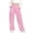 Pink#girls cargo sweatpants, variant on Wide Leg Cargo Sweatpants for Girls Lightweight Baggy Athletic Joggers Pant Elastic High Waist Kid Preppy Teen Girl Pant Pink,11-12 Years