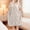 Light Gray, variant on DuoJiaJ Soft Hooded Bathrobe Cozy Flannel Cloth Kimono Robe For Winter Loungewear With Pockets And Long Sleeves Womens Sleepwear Beige One Size