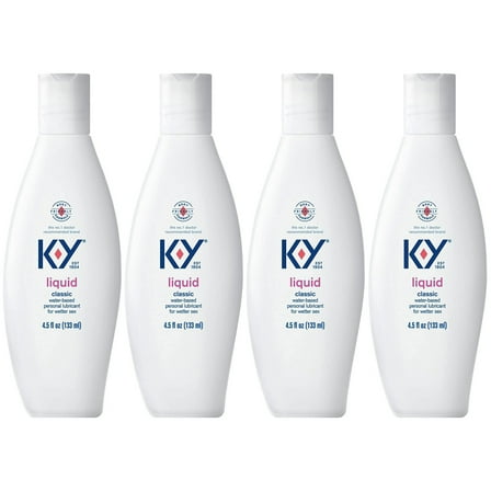 K-Y Liquid Lubricant 5 oz (Pack of 4)