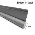 thumbnail image 2 of Door Draft Stopper, Door Blocker Door Sweeps for Interior and Exterior Doors Triangle Door Sealer for Bottom of Door - Gray, 2 of 5