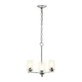 thumbnail image 2 of 15" Traditional 3-Light Metal And Clear Glass Kitchen Island Foyer Hallway Living Room Dining Room Hanging Pendant, 2 of 7