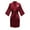 Red, variant on Robes for Women Plus Size Clearance Summer Cool Silk Pajamas with Belt Women's Fashionable Front and Back Printed Solid Color Ice Silk Bathrobe Sexy Home Clothing