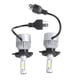 thumbnail image 1 of 2 bombillas LED S2 H4 de 72 W y 8000 lm para faros delanteros de coche, luz alta/baja, color blanco 6000 K., 1 of 5