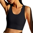 thumbnail image 1 of Brassière de Sport pour Femmes à Blocs de Couleur, Dos Ajouré, Rassemblement, Yoga, Course, 1 of 9