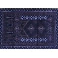 thumbnail image 1 of Ahgly Company Indoor Rectangle Southwestern Blue Country Area Rugs, 8' x 10', 1 of 4