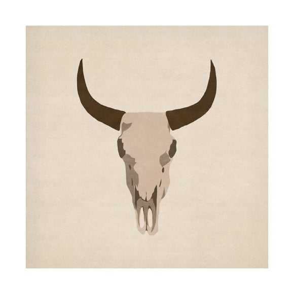 Trademark Fine Art Emel Tunaboylu Skull Canvas Wall Art