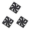 thumbnail image 1 of Sidaley Computer Case Fan Black Quiet DC Pin Heat-removal Dissipation 12V Performance 2 PC Connector Accessories Supplies Type1 NO1, 1 of 6