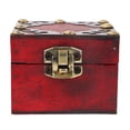 thumbnail image 3 of Masteelf  Mini Wooden Case Rustic Decorative with Hinged Lid Colorful, 3 of 8