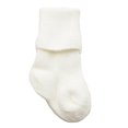 thumbnail image 3 of Sierra Socks Newborn Bootie Cotton Turn Cuff Socks for Baby Boy & Girls, Baby's First Socks, Seamless Turn Cuff Socks, 6 Pair Pack, 3 of 4