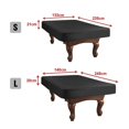 thumbnail image 1 of Pool Table Cover Oxford Cloth with PVC Coating Waterproof and Silver Coated for Outdoor Ping Pong Ta, 1 of 4