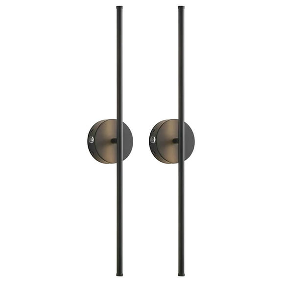 Bpyeka 2PC Wireless LED Wall Light - Battery-Powered Magnetic Strip Light with Dimmable and Angle-Tunable Function,Lighting,Home Essentials
