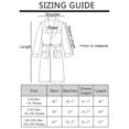 thumbnail image 7 of Winter Plush Robe Hooded Bath Robes,Navy,S-M Men/S-L Women, 7 of 7