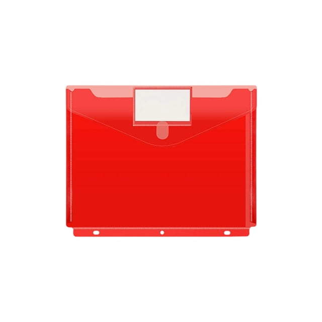 GFHFHITJ Organiseur de Dossiers Pochette de Documents A4 à 3 Trous avec Étiquette