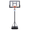 Grey, variant on JIOABL 6.1ft-10ft Adjustable Height 44" Outdoor Basketball Hoop for Adult, Grey