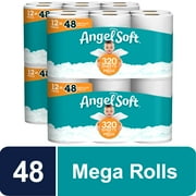 Angel Soft Toilet Paper, 48 Mega